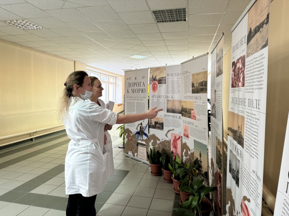 В медицинском центре имени Н.А. Семашко открылась экспозиция «Дорога к морю»